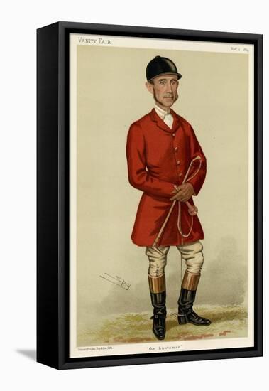 Foxhunting-Leslie Ward-Framed Stretched Canvas