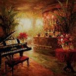 Grand Piano Room-Foxwell-Stretched Canvas