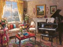 Grand Piano Room-Foxwell-Stretched Canvas