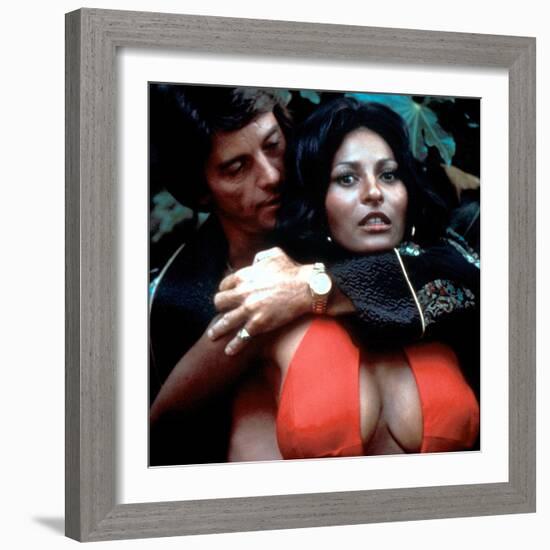 Foxy Brown, Peter Brown, Pam Grier, 1974-null-Framed Photo