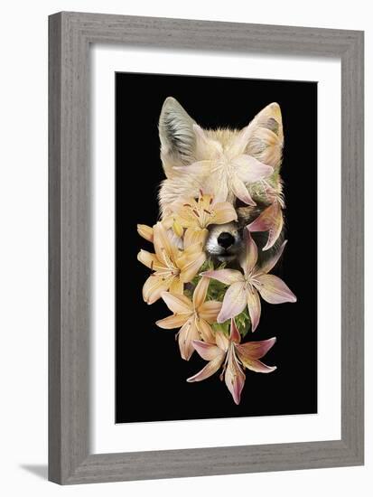 Foxy Flowers-Robert Farkas-Framed Giclee Print