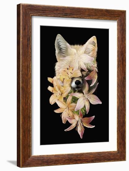 Foxy Flowers-Robert Farkas-Framed Giclee Print
