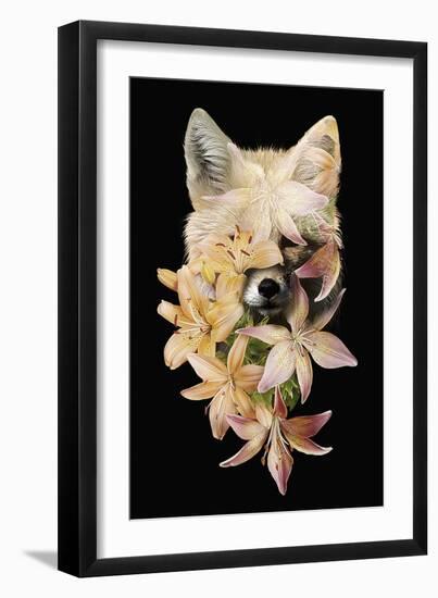 Foxy Flowers-Robert Farkas-Framed Giclee Print