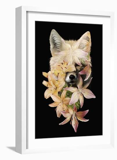 Foxy Flowers-Robert Farkas-Framed Giclee Print