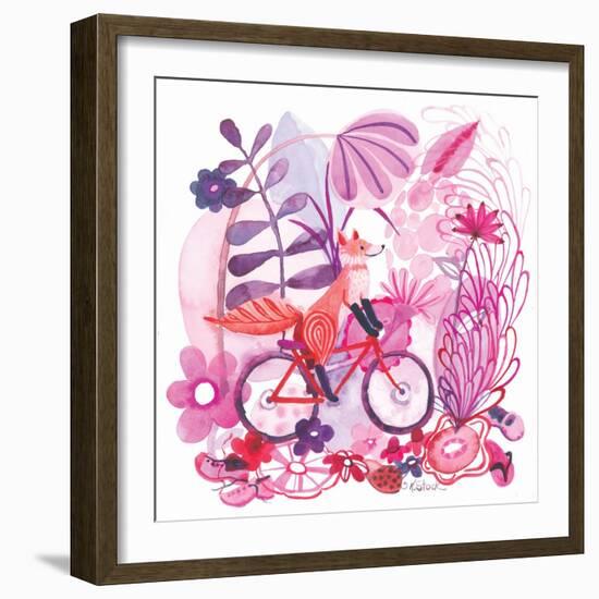 Foxy Wonderland-Kerstin Stock-Framed Art Print