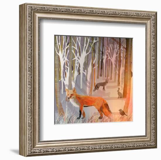 Foxy Wood-Claire Westwood-Framed Premium Giclee Print