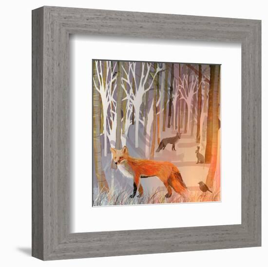 Foxy Wood-Claire Westwood-Framed Premium Giclee Print