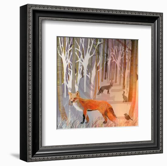 Foxy Wood-Claire Westwood-Framed Premium Giclee Print