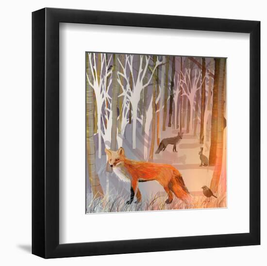 Foxy Wood-Claire Westwood-Framed Premium Giclee Print