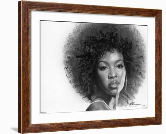 Foxy-Kevin A^ Williams-Framed Art Print