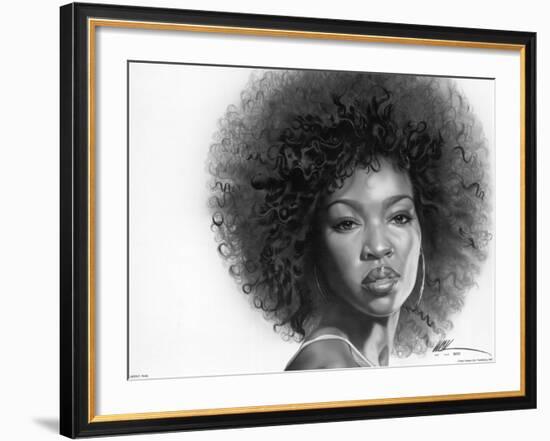 Foxy-Kevin A^ Williams-Framed Art Print