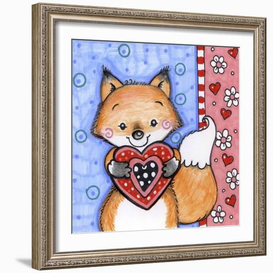 Foxy-Valarie Wade-Framed Giclee Print