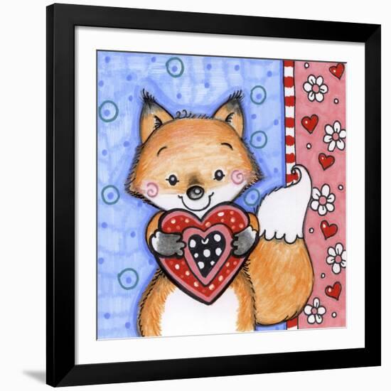 Foxy-Valarie Wade-Framed Giclee Print