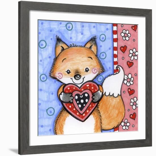 Foxy-Valarie Wade-Framed Giclee Print