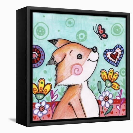 Foxyfriend-Valarie Wade-Framed Premier Image Canvas