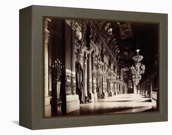 Foyer of the Opera, Paris-Michael Maslan-Framed Premier Image Canvas