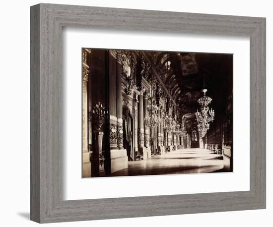 Foyer of the Opera, Paris-Michael Maslan-Framed Photographic Print