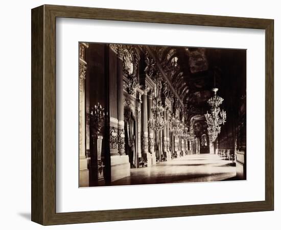 Foyer of the Opera, Paris-Michael Maslan-Framed Photographic Print