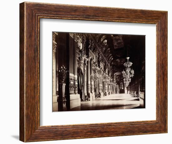 Foyer of the Opera, Paris-Michael Maslan-Framed Photographic Print