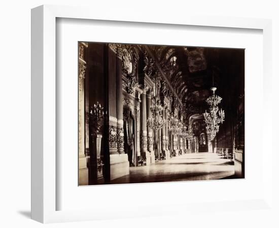 Foyer of the Opera, Paris-Michael Maslan-Framed Photographic Print