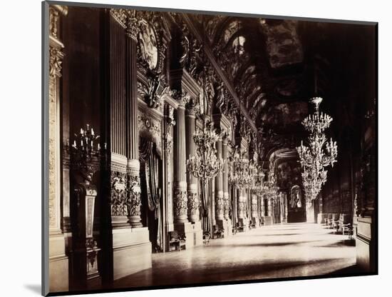 Foyer of the Opera, Paris-Michael Maslan-Mounted Photographic Print