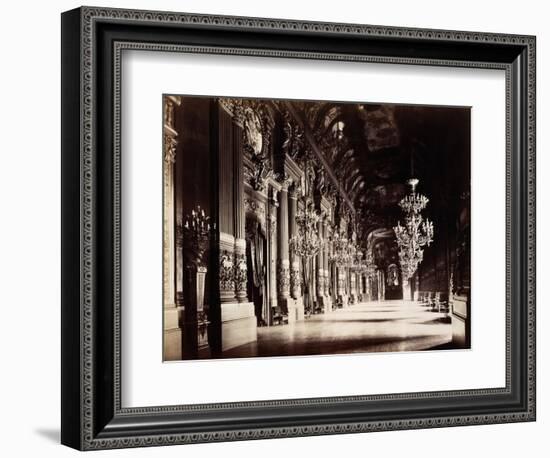 Foyer of the Opera, Paris-Michael Maslan-Framed Photographic Print