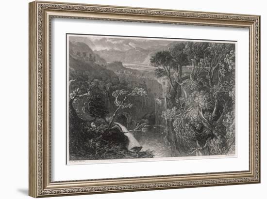 Foyers from Above the Fall-W Forrest-Framed Art Print