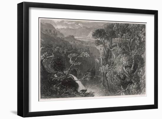 Foyers from Above the Fall-W Forrest-Framed Art Print