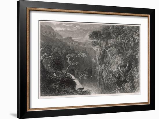 Foyers from Above the Fall-W Forrest-Framed Art Print