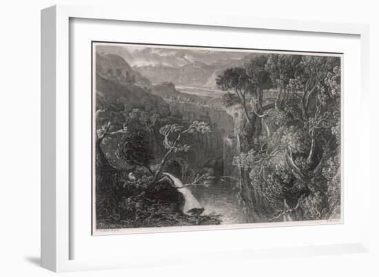 Foyers from Above the Fall-W Forrest-Framed Art Print