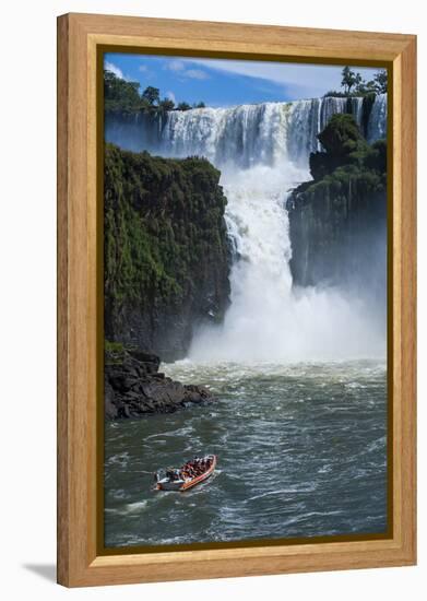 Foz De Iguazu (Iguacu Falls)-Michael Runkel-Framed Premier Image Canvas