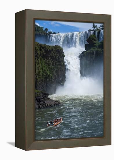 Foz De Iguazu (Iguacu Falls)-Michael Runkel-Framed Premier Image Canvas