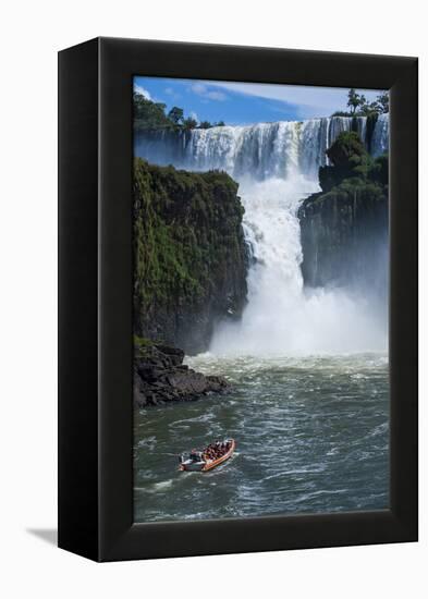 Foz De Iguazu (Iguacu Falls)-Michael Runkel-Framed Premier Image Canvas