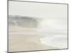 Foz Do Arelho Seashore in a Foggy Day. Portugal-Mauricio Abreu-Mounted Photographic Print