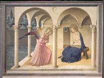 Cortona Altarpiece with the Annunciation-Fra Angelico-Giclee Print