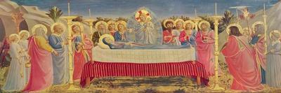 The Annunciation (Fresco)-Fra (c 1387-1455) Angelico-Framed Premier Image Canvas