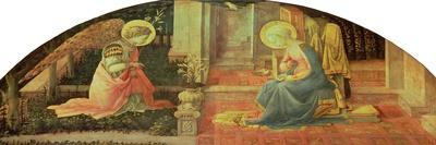 The Annunciation, circa 1450-3-Fra Filippo Lippi-Giclee Print