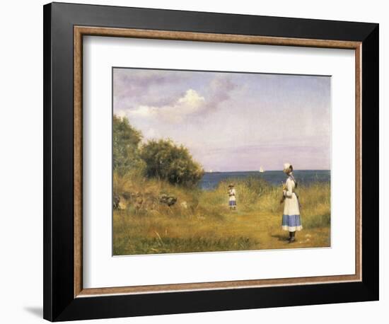 Fra Hellebaek, 1884-Carl Bloch-Framed Giclee Print