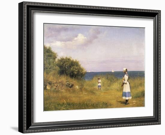 Fra Hellebaek, 1884-Carl Bloch-Framed Giclee Print