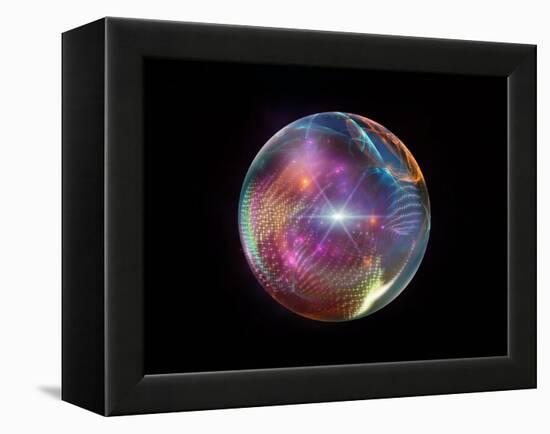 Fractal Ball-agsandrew-Framed Stretched Canvas