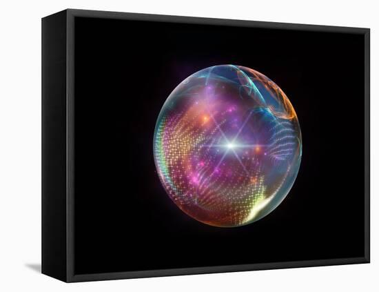 Fractal Ball-agsandrew-Framed Stretched Canvas