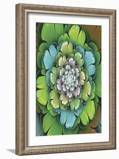 Fractal Blooms I-James Burghardt-Framed Art Print