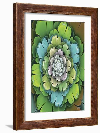 Fractal Blooms I-James Burghardt-Framed Art Print