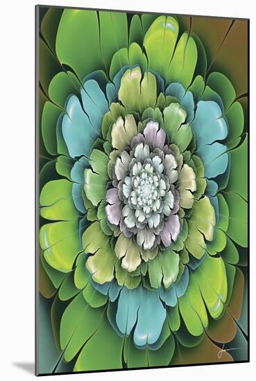 Fractal Blooms I-James Burghardt-Mounted Art Print