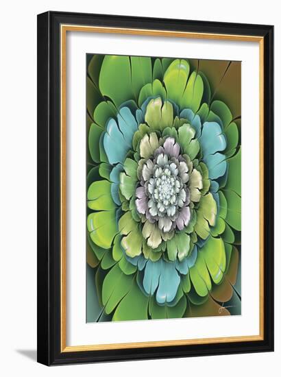 Fractal Blooms I-James Burghardt-Framed Art Print