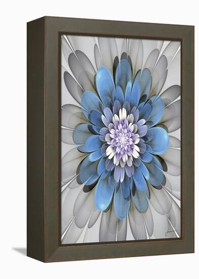 Fractal Blooms III-James Burghardt-Framed Stretched Canvas