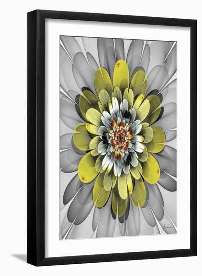 Fractal Blooms IV-James Burghardt-Framed Art Print