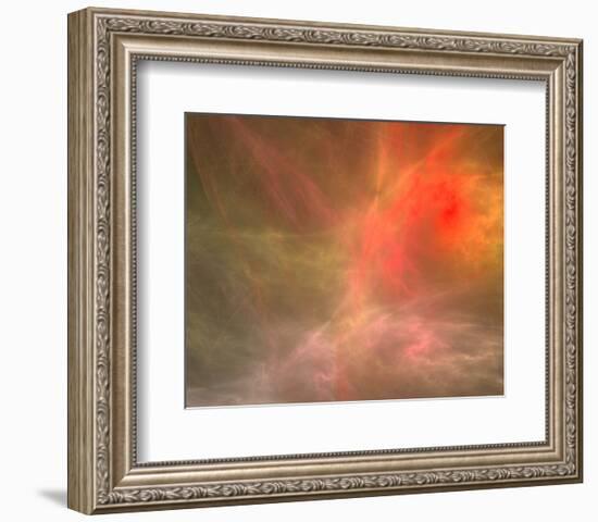 Fractal Cosmic Nebula Canvas-null-Framed Art Print