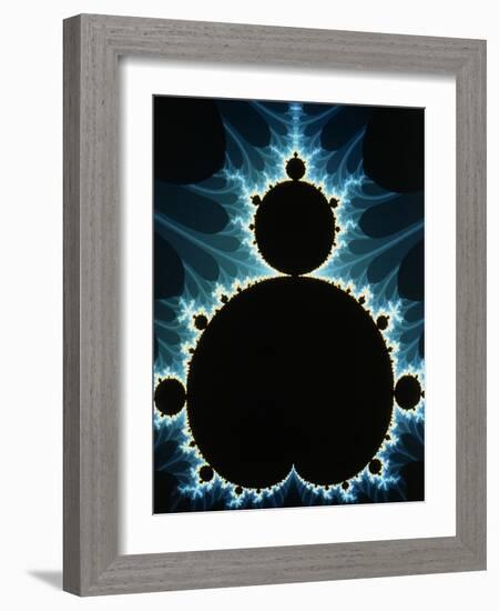 Fractal Geometry : Mandelbrot Set-Dr. Seth Shostak-Framed Photographic Print