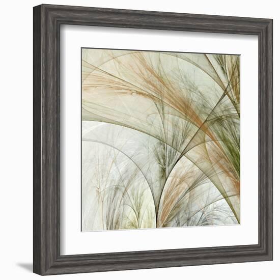 Fractal Grass III-James Burghardt-Framed Art Print
